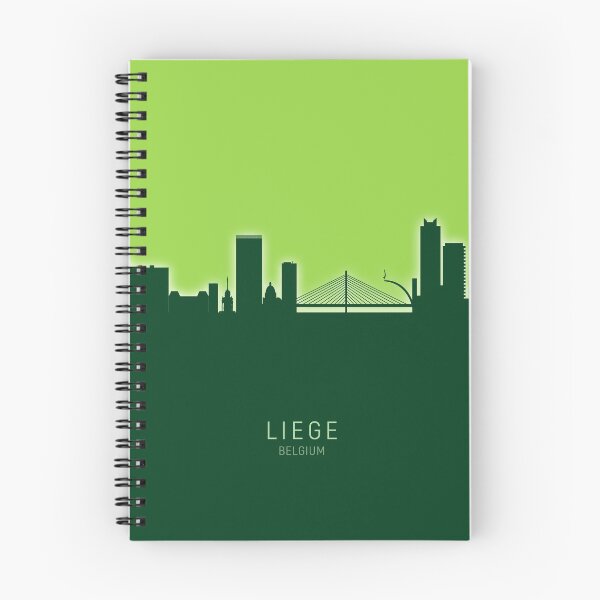 Item preview, Liege Belgium Skyline designed and sold by ArtPrints.