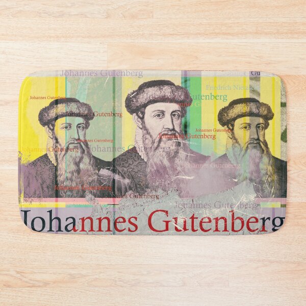 Item preview,  and in 1999 the American A&E Network named Mainz “Man of the Millennium.
The design by Mallybeau Mauswohn shows an aesthetic collage with a portrait of the inventor Johannes Gutenberg. A wonderful work of art for all culture enthusiasts.
I look forward designed and sold by Mauswohn.
