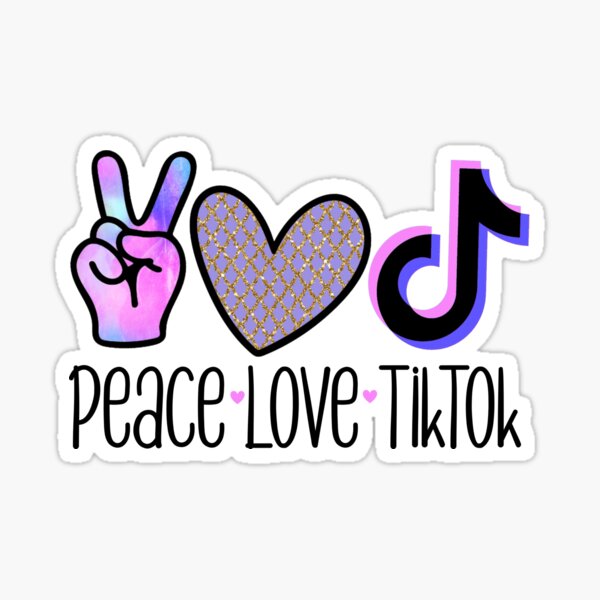 Free Free 146 Peace Love Tik Tok Svg SVG PNG EPS DXF File
