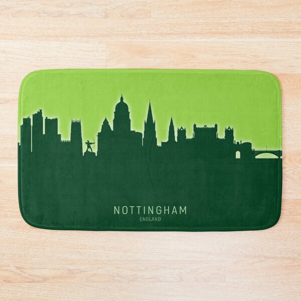Item preview, Nottingham England Skyline designed and sold by ArtPrints.