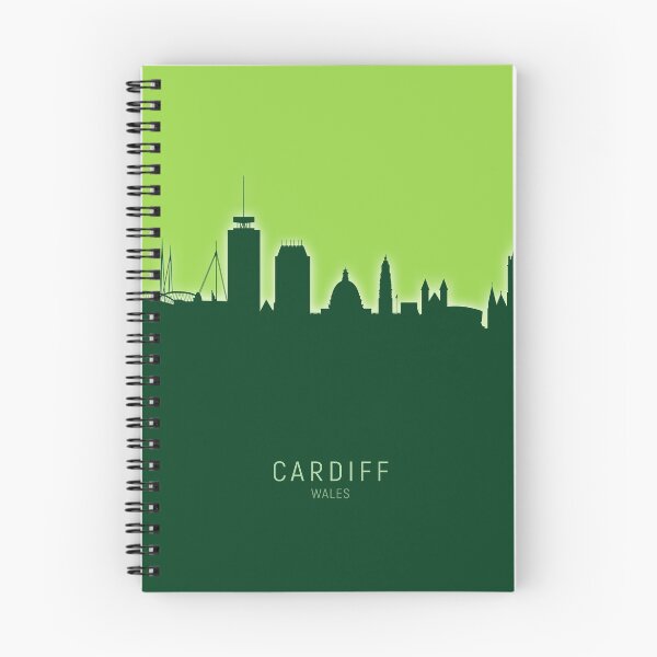 Artikelvorschau, Cardiff Wales Skyline entworfen und verkauft von ArtPrints.
