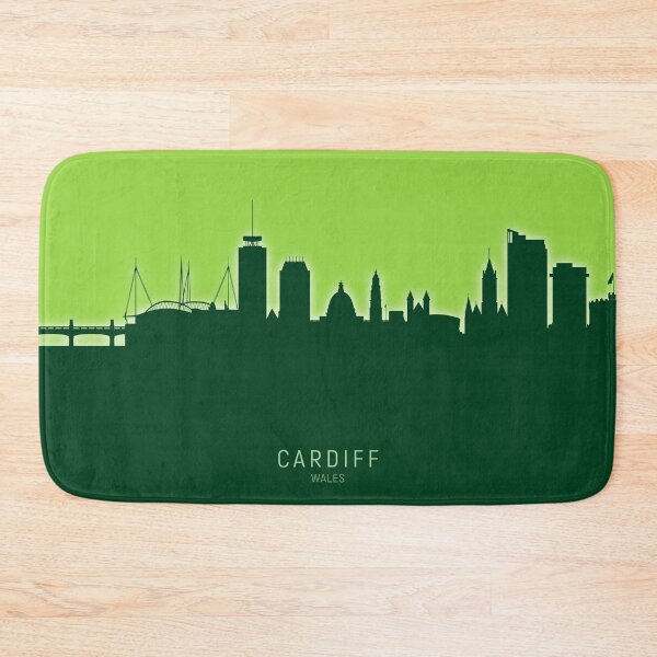 Artikelvorschau, Cardiff Wales Skyline entworfen und verkauft von ArtPrints.