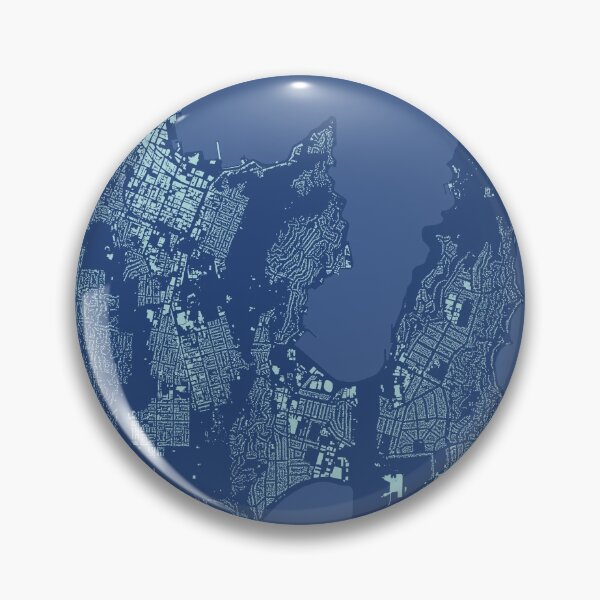 Aperçu de l'œuvre  dans un bleu minuit saisissant.
Contient des données de contributeurs © OpenStreetMap créée et vendue par helenmakesmaps.