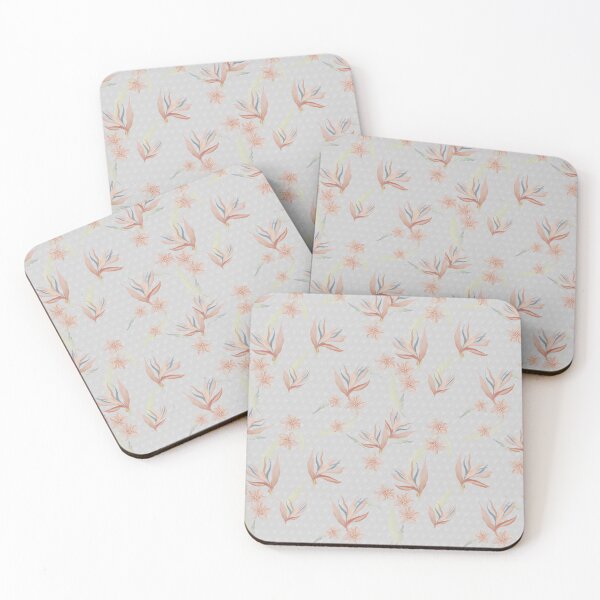 Item preview, Bird of Paradise with Plumeria Tropical Tribal Print designed and sold by SandAndChi.