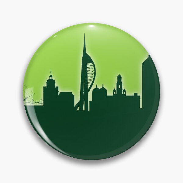 Item preview, Portsmouth England Skyline designed and sold by ArtPrints.