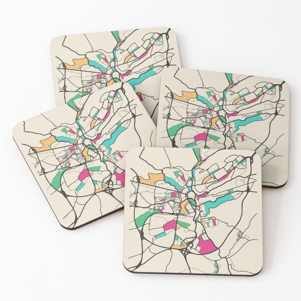 Item preview, Luxembourg City Street Map designed and sold by A Deniz Akerman.