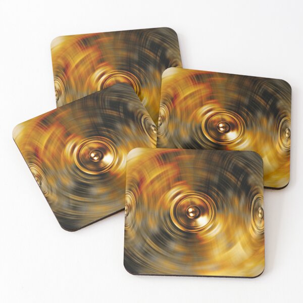 Item preview, Music speakers on a gold background designed and sold by steveball.