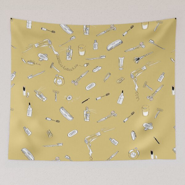 Item preview, The bathroom items designed and sold by Emi Yañez.