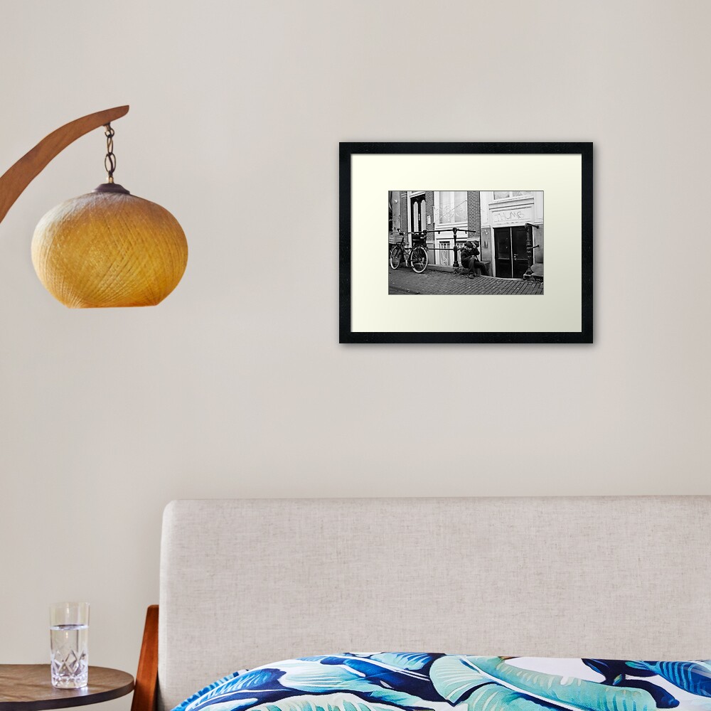 Item preview, Framed Art Print designed and sold by steppeland.