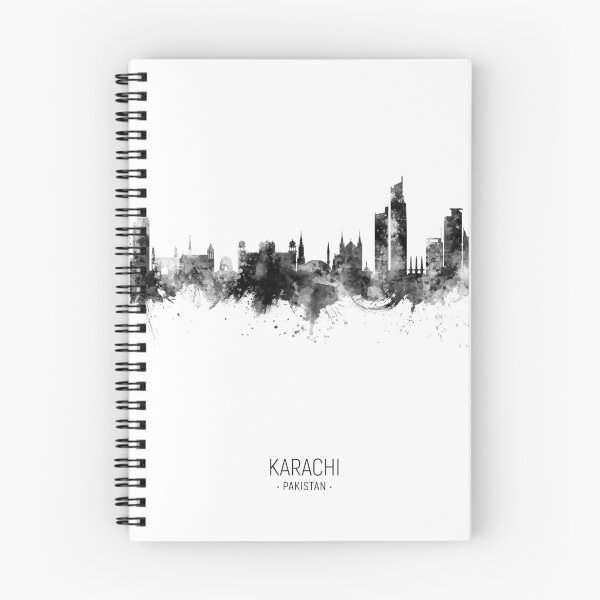Item preview, Karachi Pakistan Skyline designed and sold by ArtPrints.