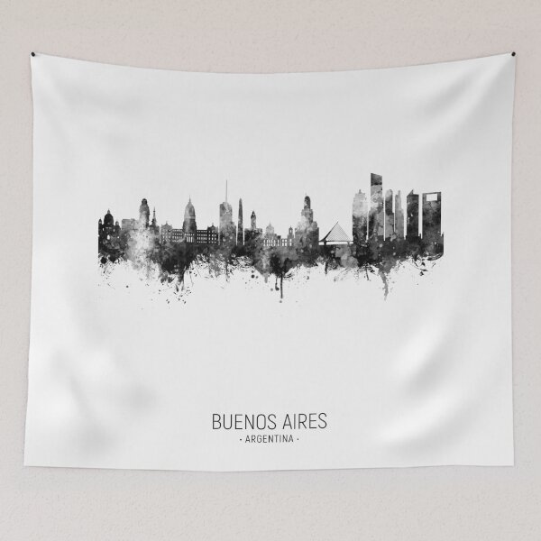 Item preview, Buenos Aires Argentina Skyline designed and sold by ArtPrints.