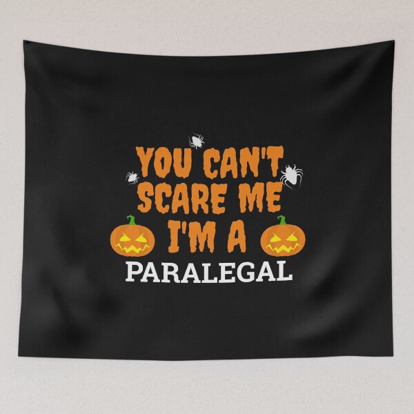 Item preview, Can't scare me  I'm a paralegal Halloween designed and sold by losttribe.