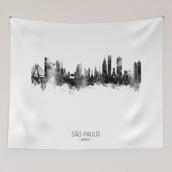 Item preview, São Paulo Skyline Brazil designed and sold by ArtPrints.