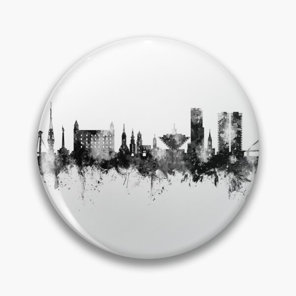 Item preview, Bratislava Slovakia Skyline designed and sold by ArtPrints.