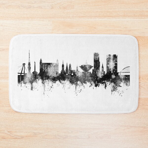 Item preview, Bratislava Slovakia Skyline designed and sold by ArtPrints.