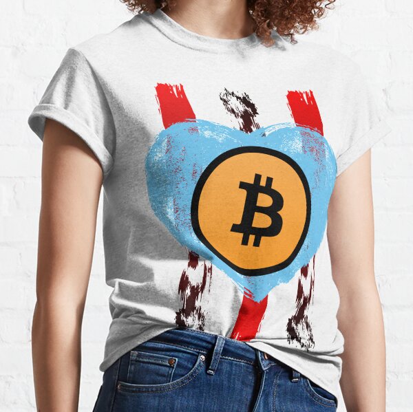 Love Bitcoin Classic T-Shirt