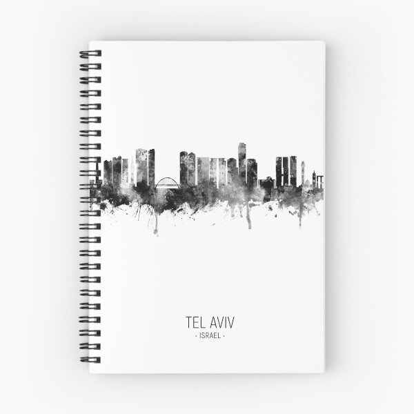 Item preview, Tel Aviv Israel Skyline designed and sold by ArtPrints.