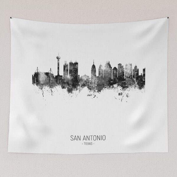 Item preview, San Antonio Texas Skyline designed and sold by ArtPrints.