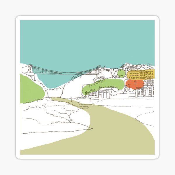 Item preview, Clifton Suspension Bridge designed and sold by Jenny Urquhart.