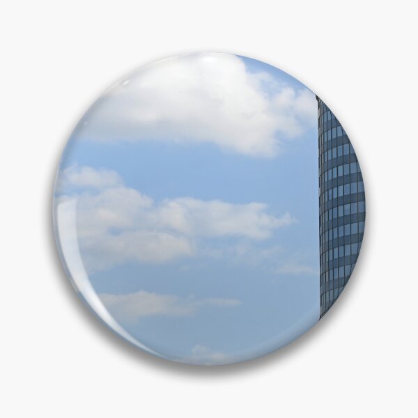 Item preview, Skyscraper and blue sky with clouds in Vienna Austria designed and sold by goceris.
