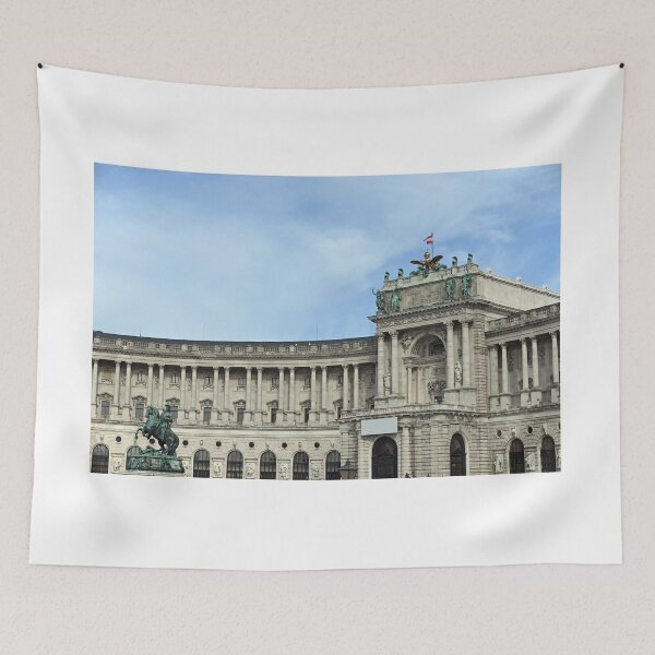 Item preview, Statue of Prince Eugen and Hofburg palace in Heldenplatz Vienna Austria designed and sold by goceris.