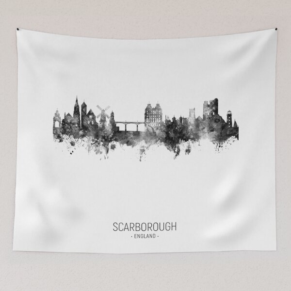 Item preview, Scarborough England Skyline designed and sold by ArtPrints.