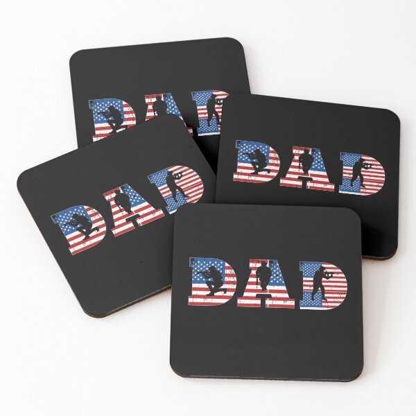 Item preview, Military Fathers Day Quotes designed and sold by 3colors3.