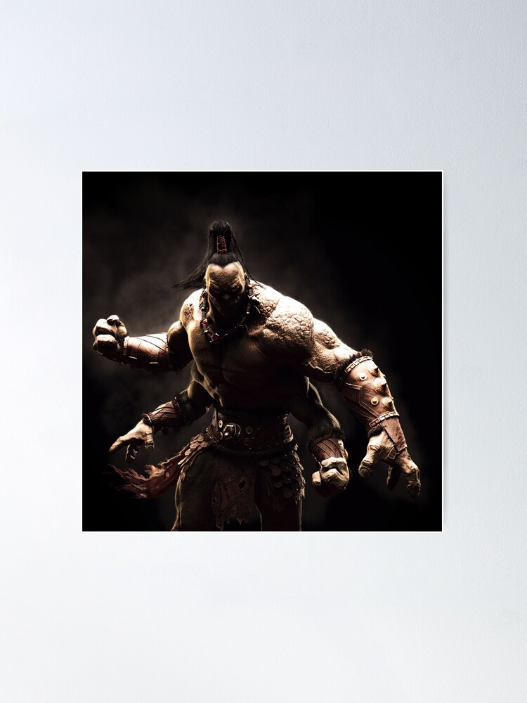 Shao Kahn MK11 Poster for Sale by Ghostach