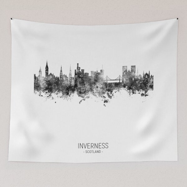 Item preview, Inverness Scotland Skyline designed and sold by ArtPrints.