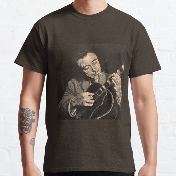 Django Reinhardt - Jazz Heroes - Sepia Classic T-Shirt