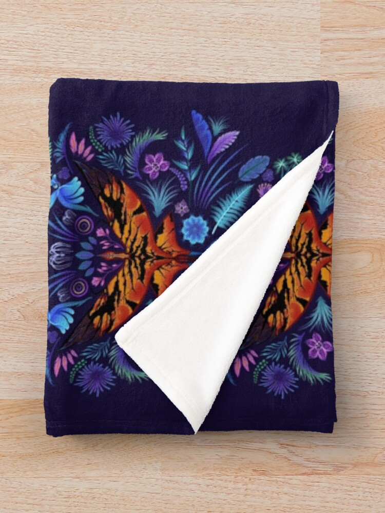 "Avatar's Pandora" Throw Blanket by EWarwick Redbubble