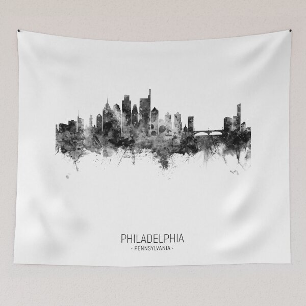 Item preview, Philadelphia Pennsylvania Skyline designed and sold by ArtPrints.