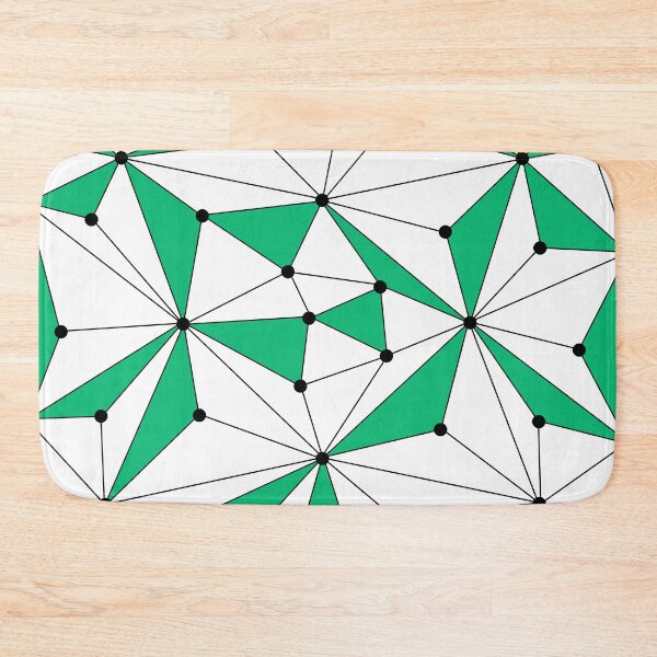Item preview, Abstract geometric pattern - green. designed and sold by K.S ART.