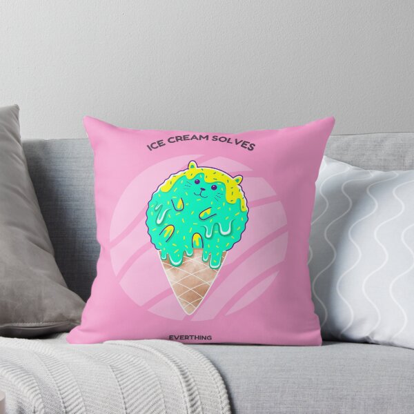 Item preview, Ice cream solves everything cats x ice cream designed and sold by javes93.