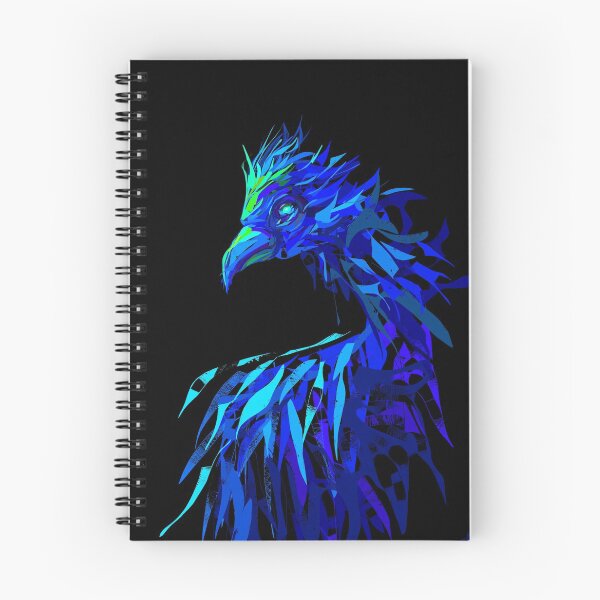 Artikelvorschau, Blaues Feuer Phoenix entworfen und verkauft von artofjad.