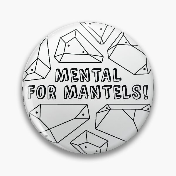 Item preview, Mental for Mantels! Climbing Pun designed and sold by Tom Napper Design.