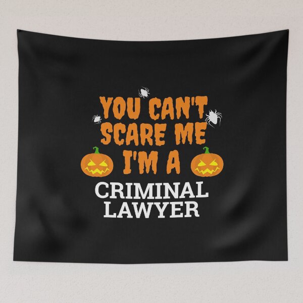 Item preview, Can't scare me  I'm a criminal lawyer Halloween designed and sold by losttribe.