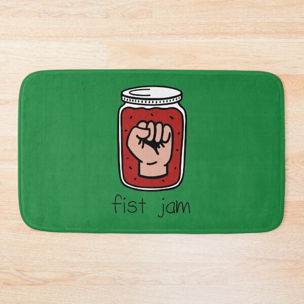 Item preview, Fist Jam - Climbing Pun designed and sold by Tom Napper Design.
