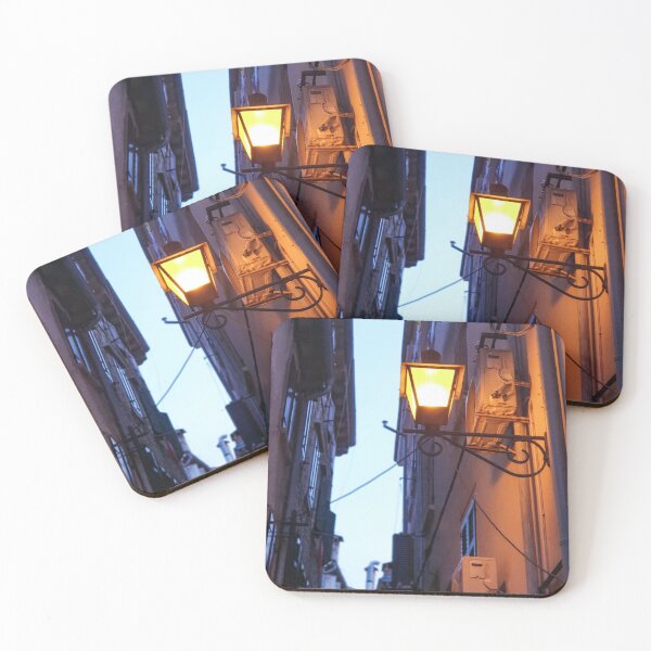 Item preview, Street lantern in the evening designed and sold by VanjaR.