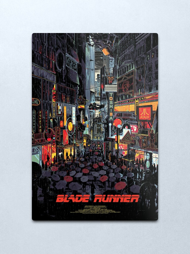 Alternate view of Blade Runner Metal Print