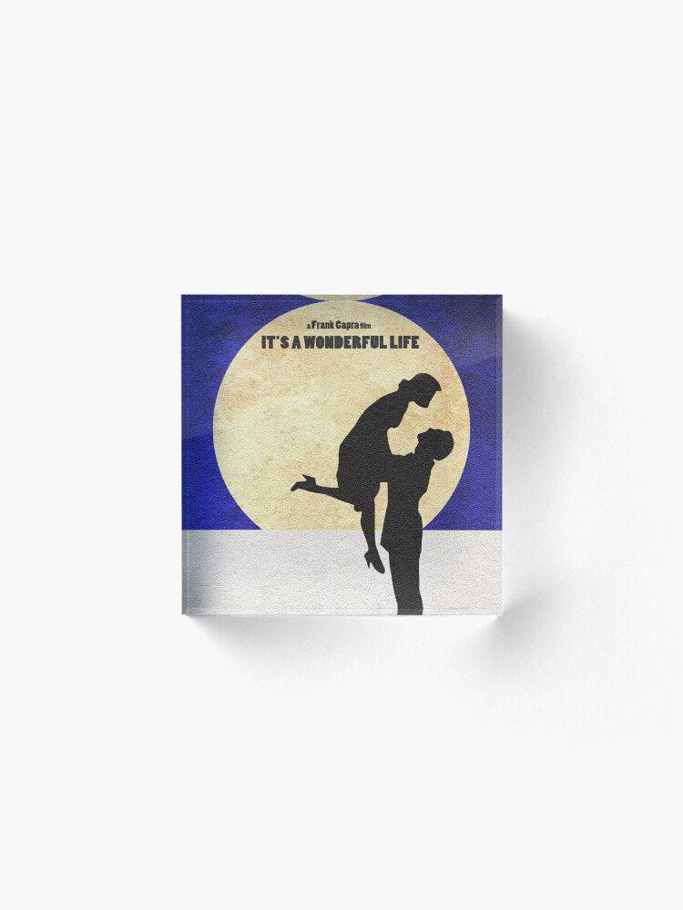 Alternate view of It's a Wonderful Life Acrylic Block