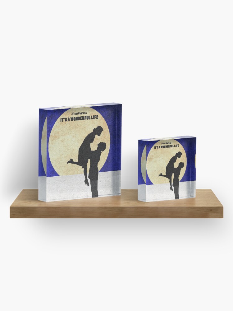 Alternate view of It's a Wonderful Life Acrylic Block
