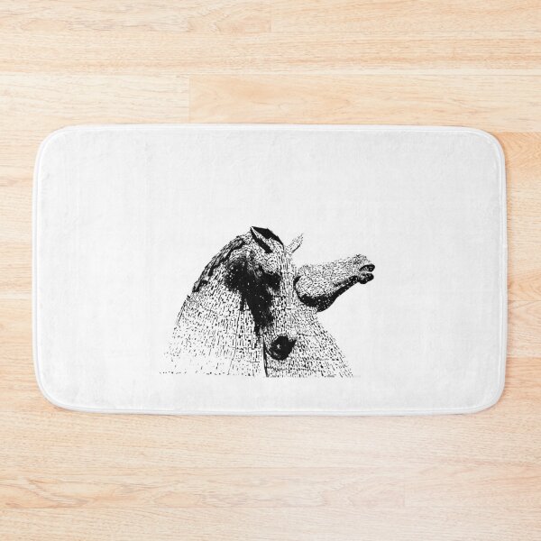 Item preview, SilhouetteThe kelpies Helix Country Park Falkirk Scotland designed and sold by Stravaigin.