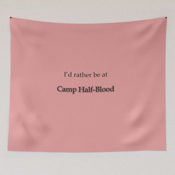 Item preview, I'd rather be at Camp Half-Blood designed and sold by ordinarysummer.