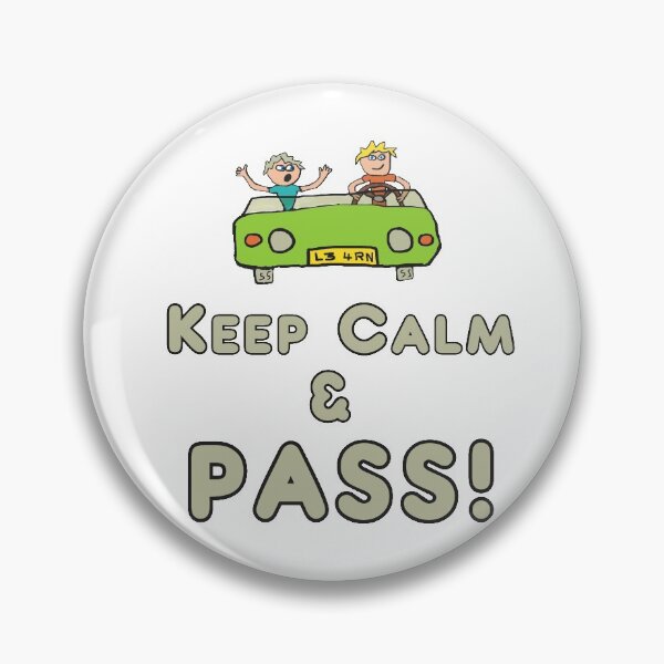 Item preview, Keep Calm Driving Test designed and sold by Mark-Ewbie.