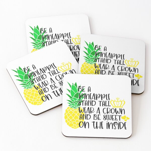Item preview, Be a pineapple stand tall wear a crown and be sweet on the inside designed and sold by purpleblobart.