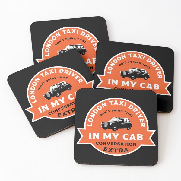 Item preview, Funny London Cab Driver Gifts - Black Cab Taxi - Londoner - Taxi Driver Gifts - t shirt - Mug - Bags designed and sold by happygiftideas.