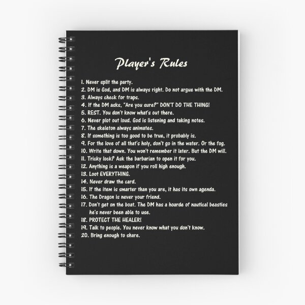 Item preview, D&D - Player's Rules - Dungeons & Dragons designed and sold by LoonyMoonyProds.