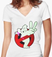 Twice The Know - Twice the Power! (logo) Women's Fitted V-Neck T-Shirt