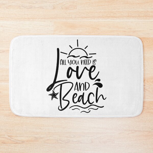 Item preview, All you need is love and beach designed and sold by purpleblobart.